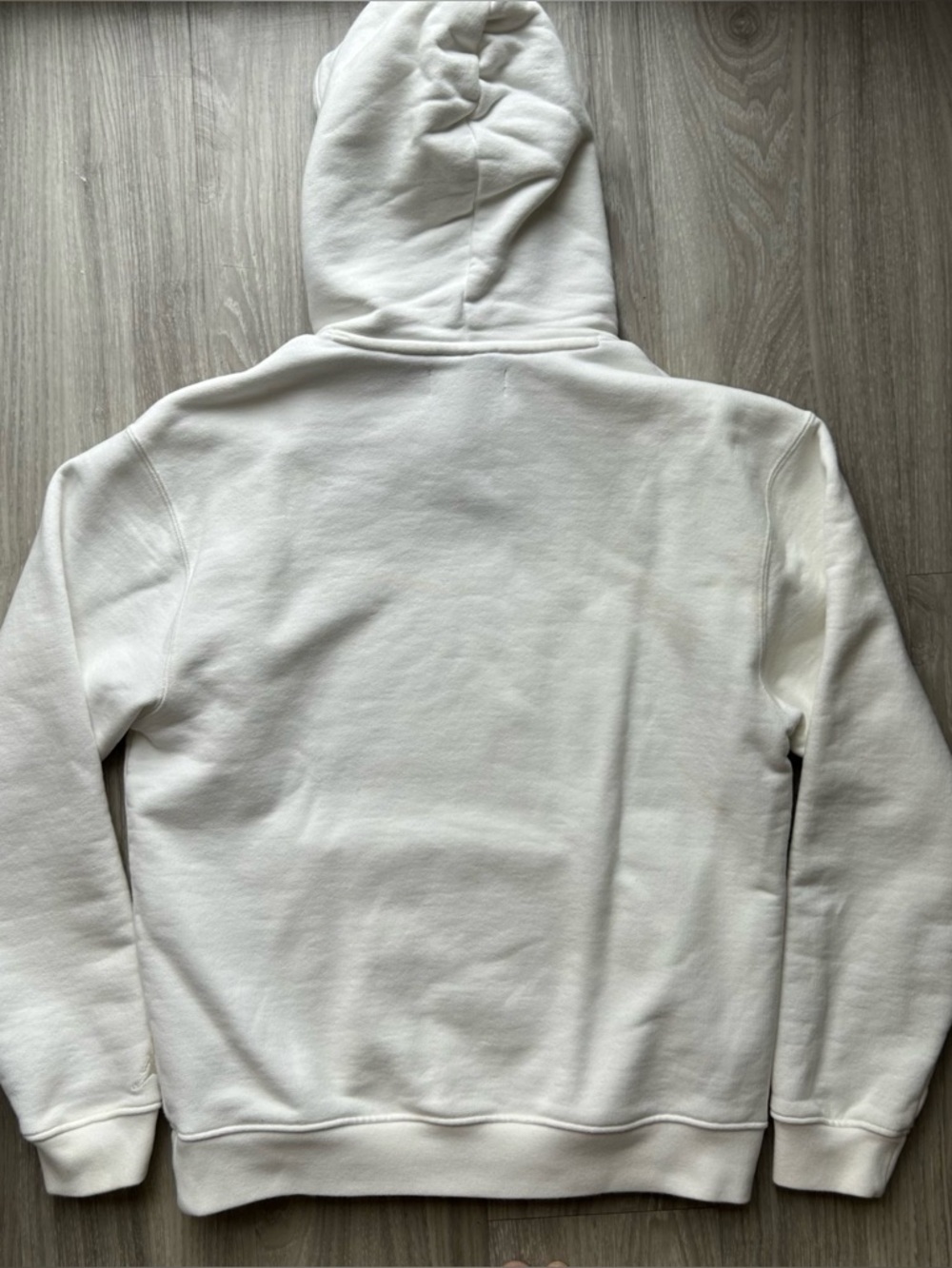 Jordan Heavyweight Wordmark Hoodie in Classic White (Small) - Picture 4 of 11